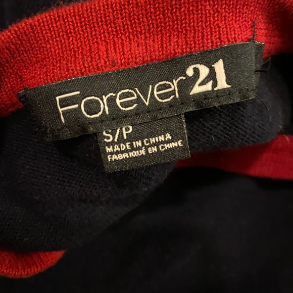 Forever 21 Nautical Knit Sweater Top - Picture 3 of 3